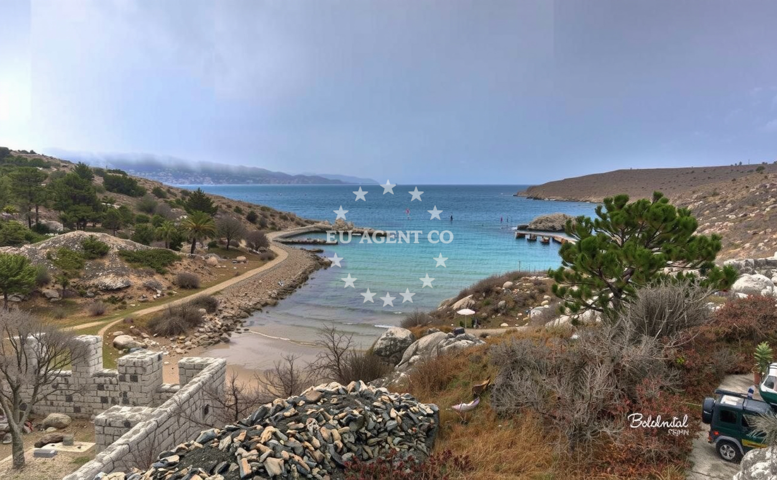 Additional view of Rudine beach in XIII PRIMORSKO GORANSKE DIVIZIJE 41, Jadranovo