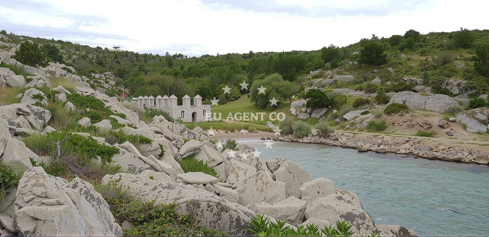 Additional view of Rudine beach in XIII PRIMORSKO GORANSKE DIVIZIJE 41, Jadranovo