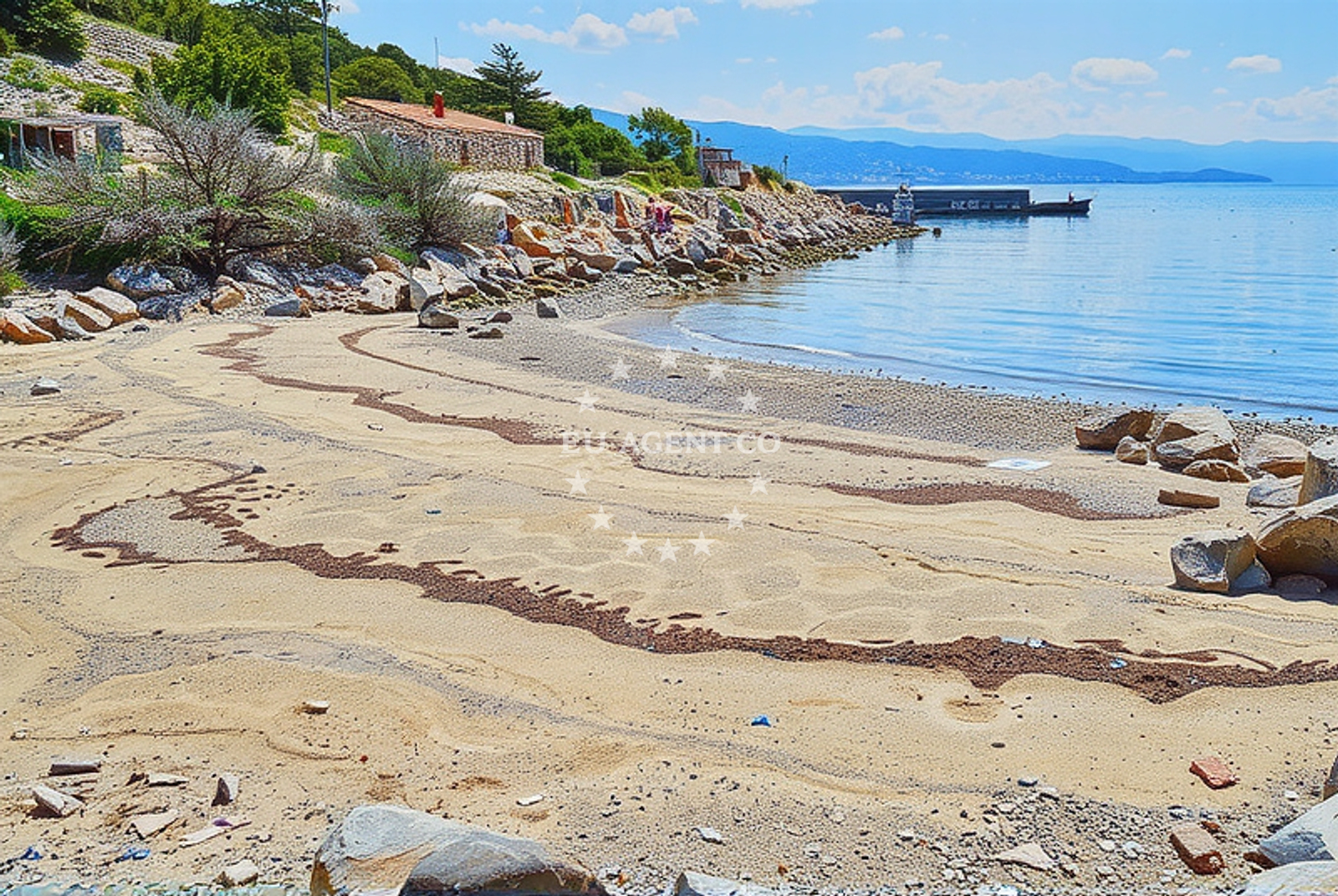 Additional view of Rudine beach in XIII PRIMORSKO GORANSKE DIVIZIJE 41, Jadranovo