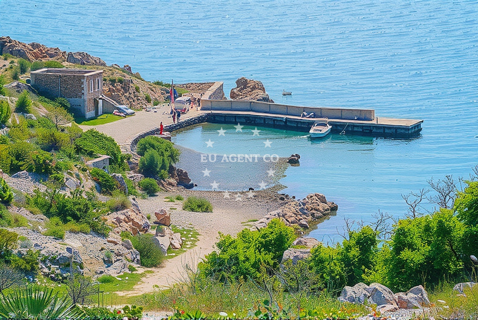 Additional view of Rudine beach in XIII PRIMORSKO GORANSKE DIVIZIJE 41, Jadranovo