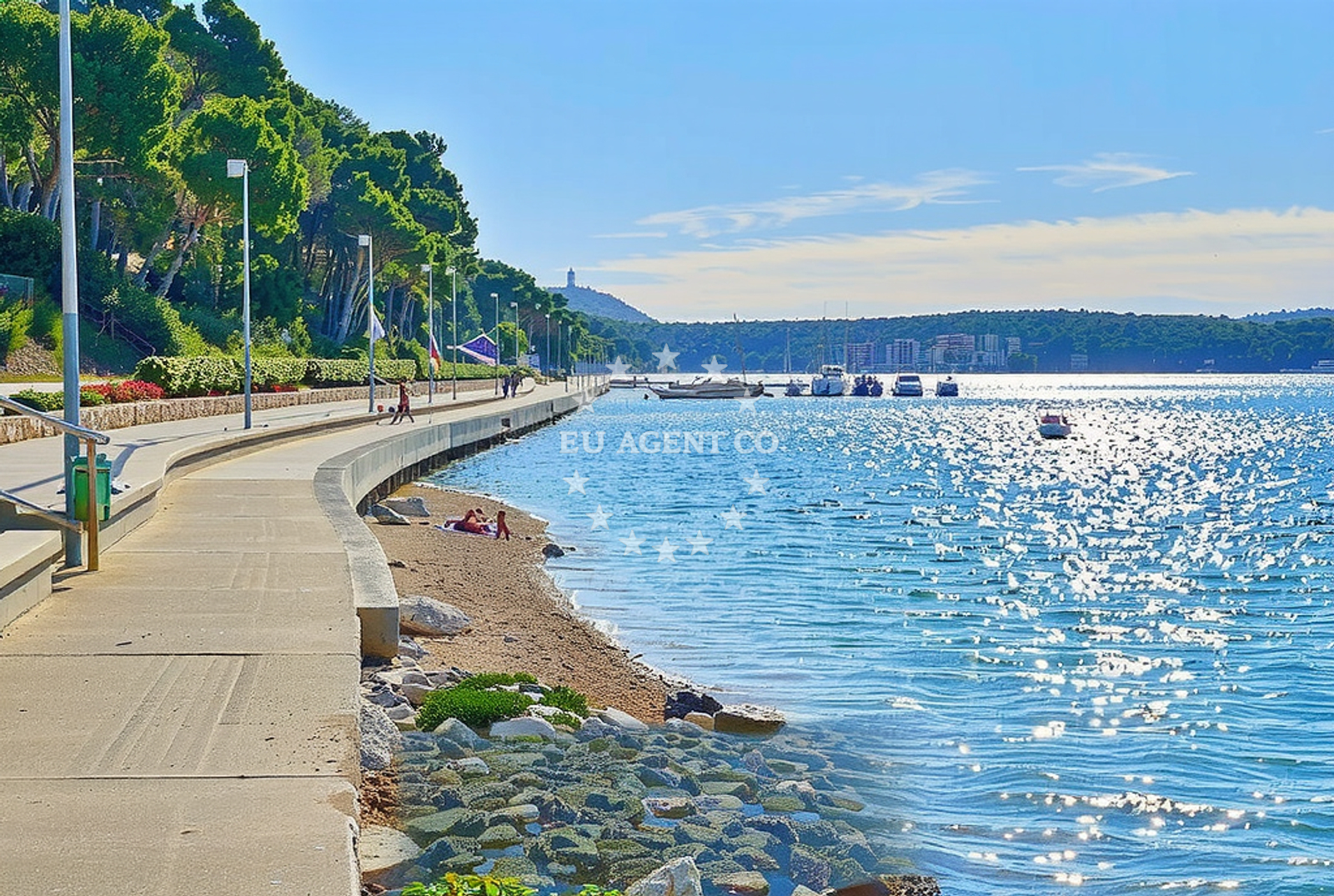 Additional view of Rujnica istok, Mali Lošinj (Lošinj) Beach in Rujnica istok