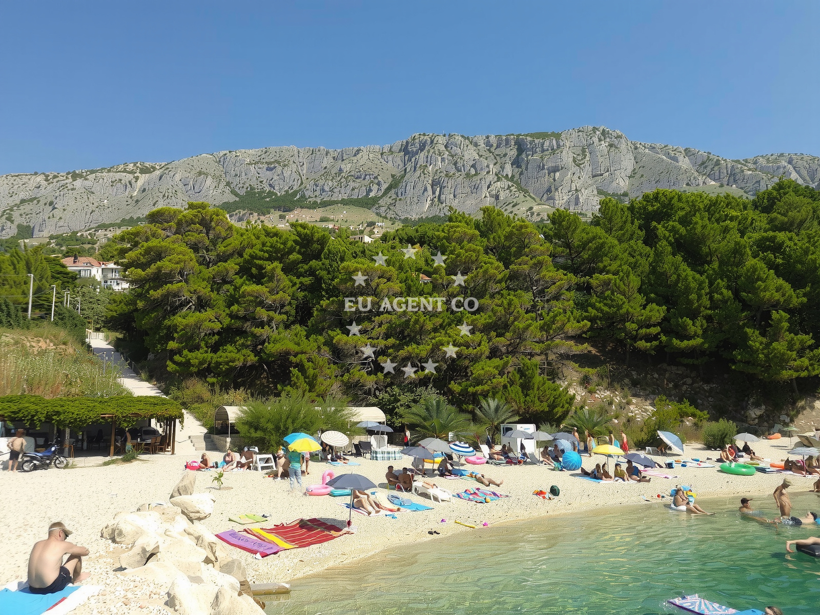 Additional view of Ruskamen beach in 21 Ruskamen II, Lokva Rogoznica