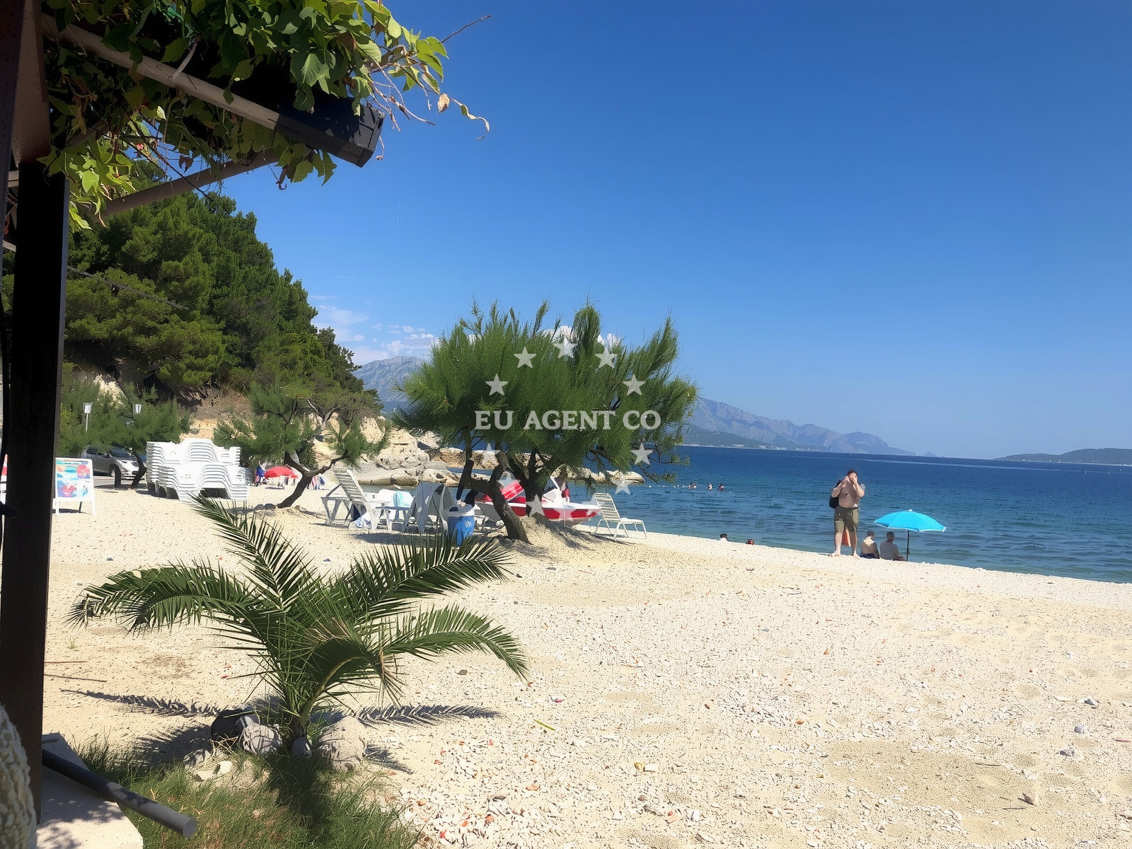 Additional view of Ruskamen beach in 21 Ruskamen II, Lokva Rogoznica