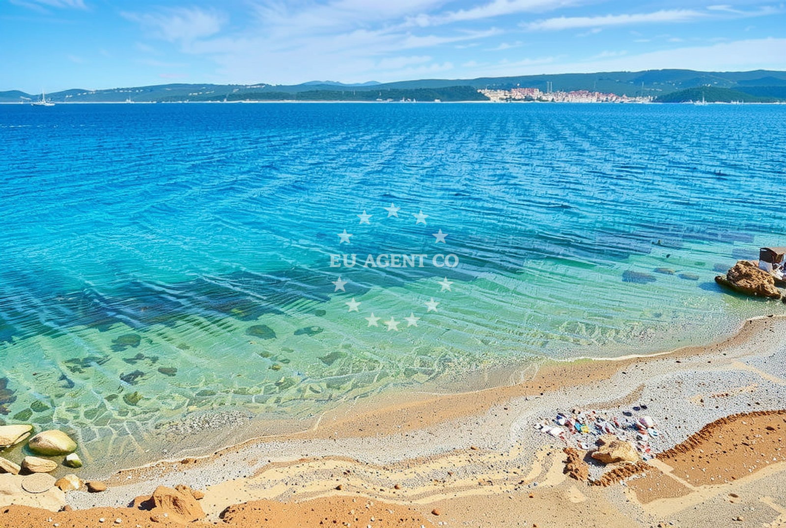 Additional view of Ruskamen beach in 21 Ruskamen II, Lokva Rogoznica