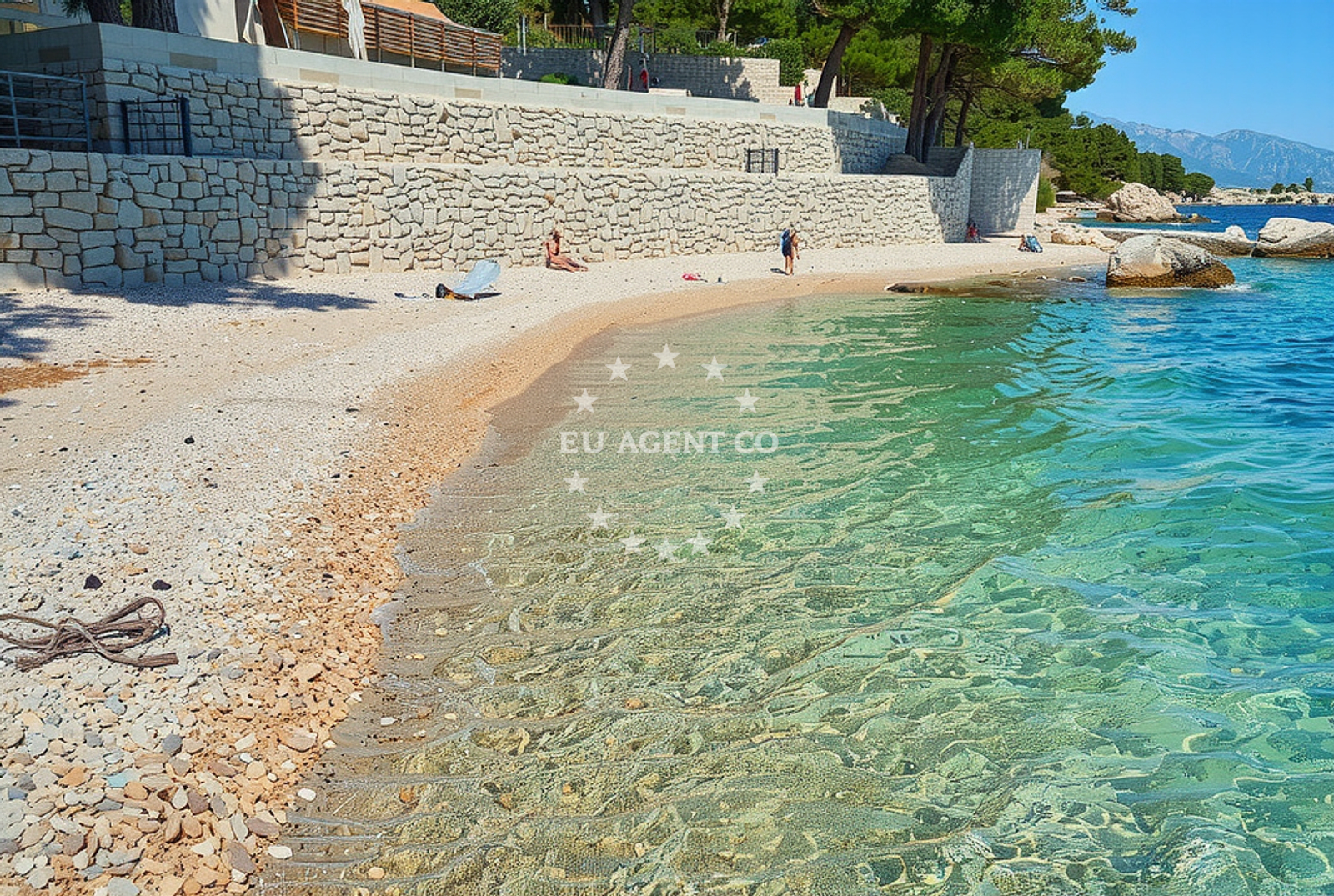 Additional view of Ruskamen sredina, Lokva Rogoznica Beach in Ruskamen sredina