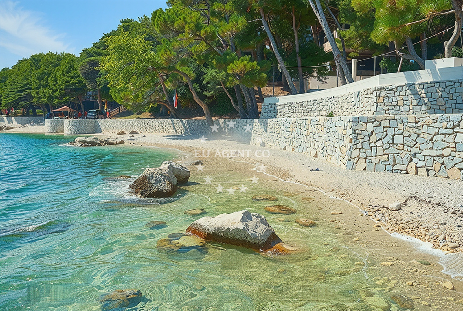 Additional view of Ruskamen sredina, Lokva Rogoznica Beach in Ruskamen sredina