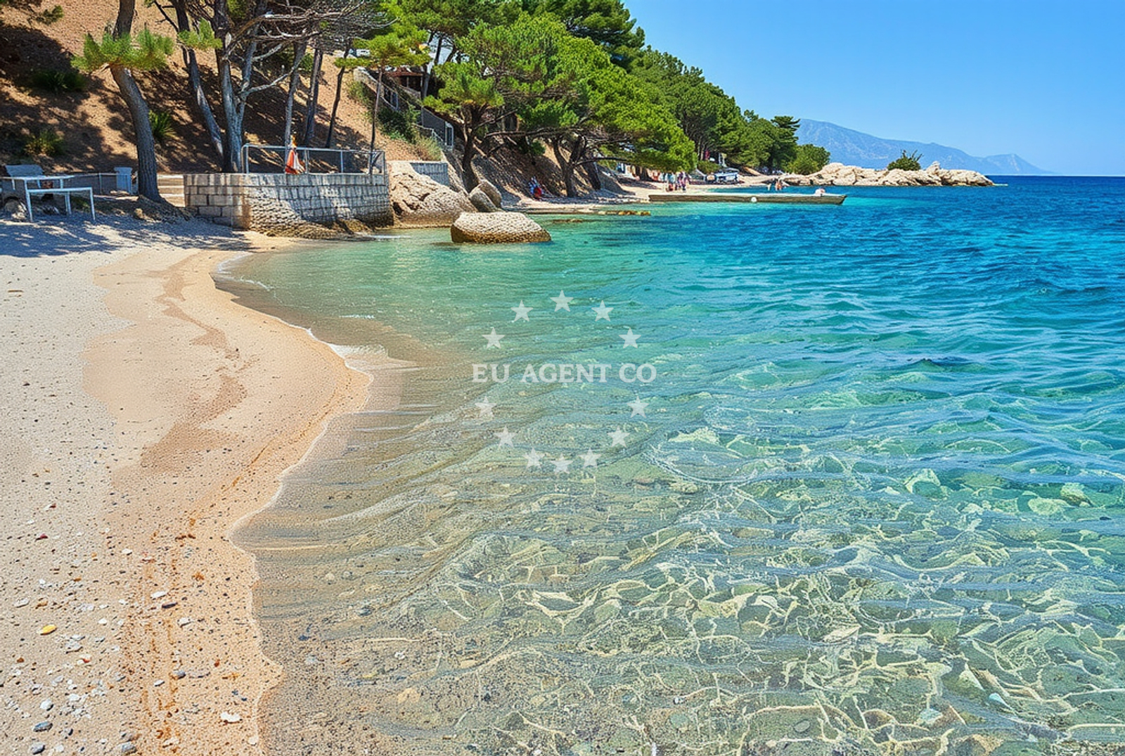 Additional view of Ruskamen sredina, Lokva Rogoznica Beach in Ruskamen sredina