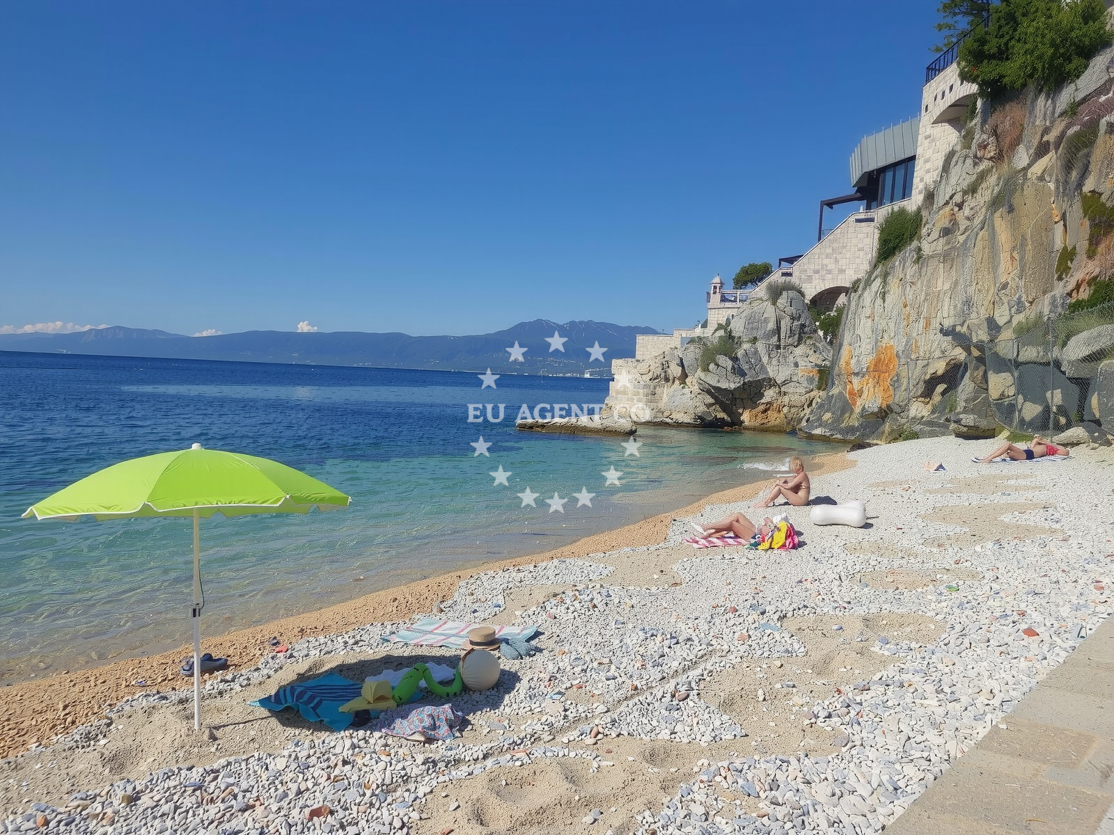Additional view of Sablicevo beach in Šetalište XIII divizije 54,3.kat br.14, Rijeka