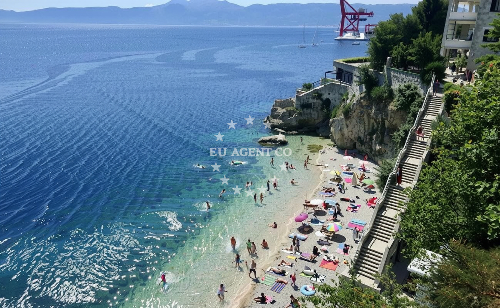 Additional view of Sablicevo beach in Šetalište XIII divizije 54,3.kat br.14, Rijeka