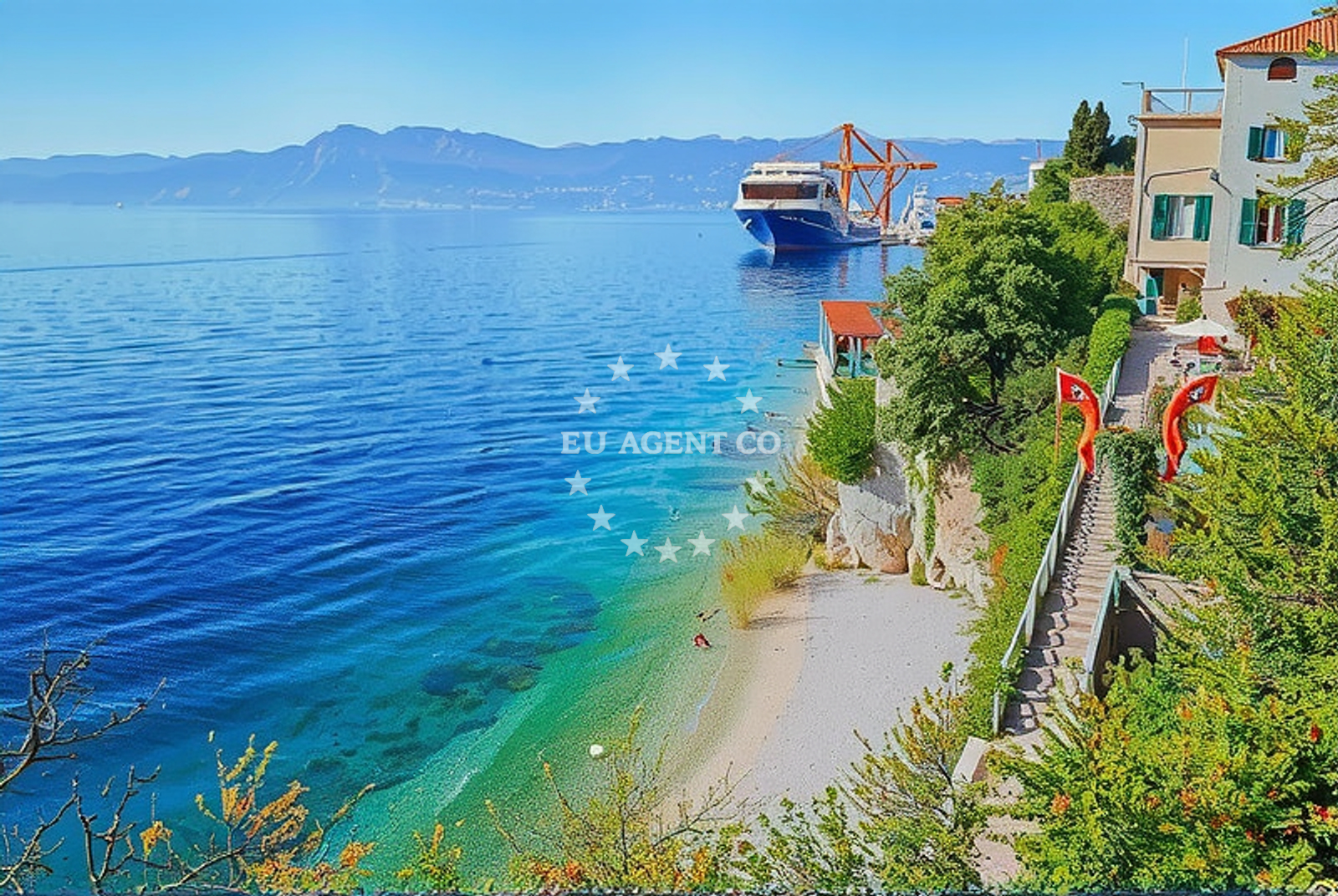 Additional view of Sablicevo beach in Šetalište XIII divizije 54,3.kat br.14, Rijeka