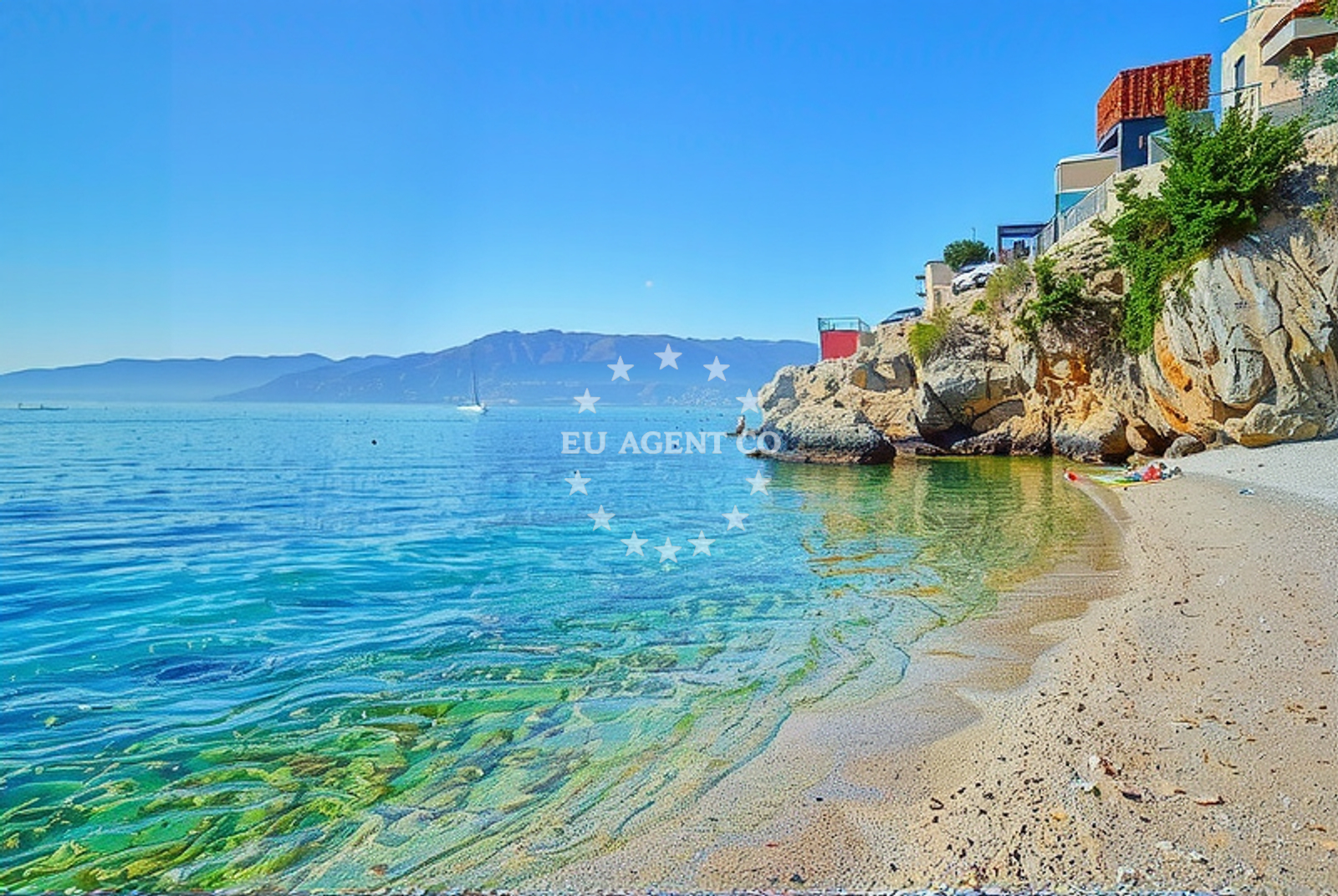Additional view of Sablicevo beach in Šetalište XIII divizije 54,3.kat br.14, Rijeka