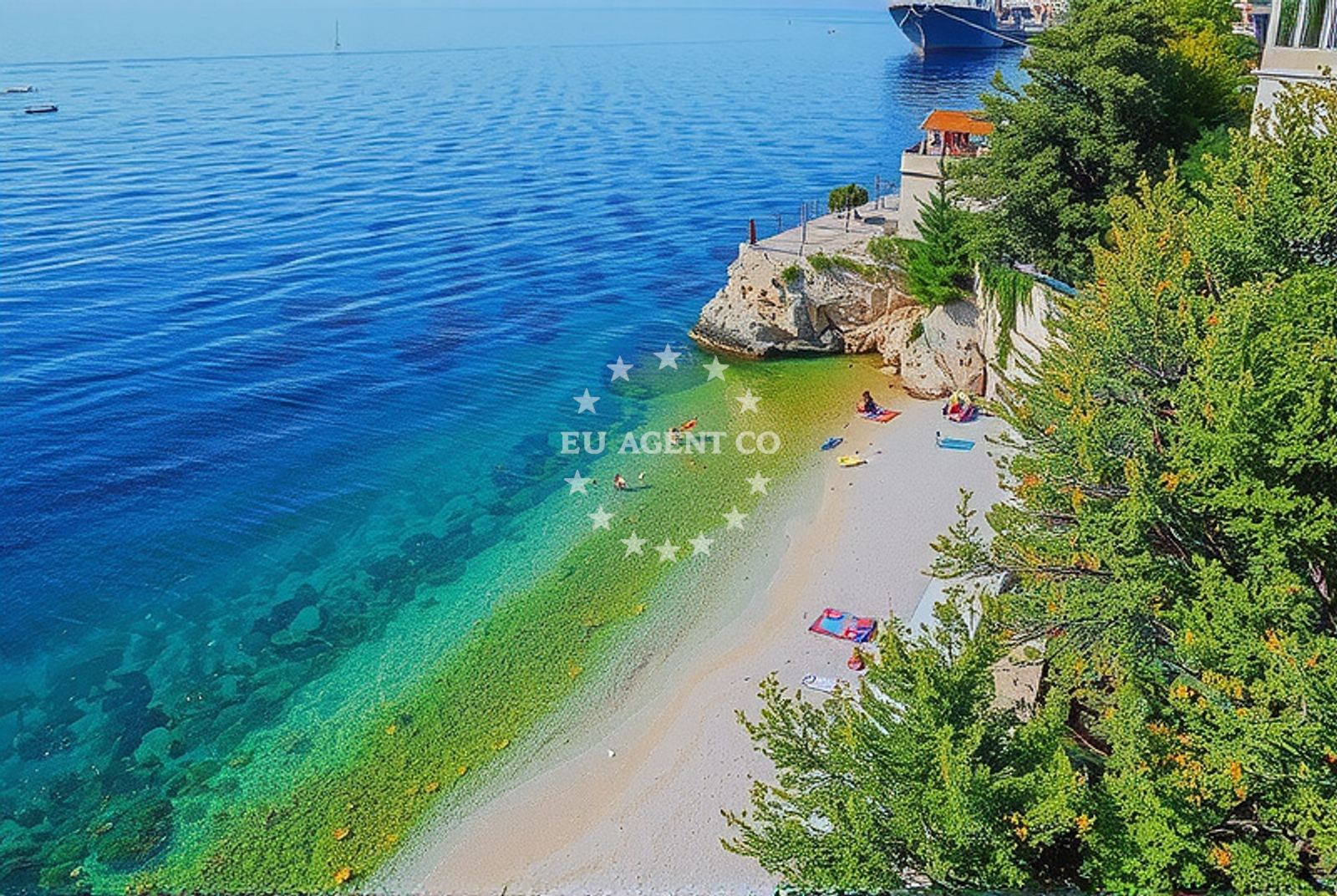 Additional view of Sablicevo beach in Šetalište XIII divizije 54,3.kat br.14, Rijeka