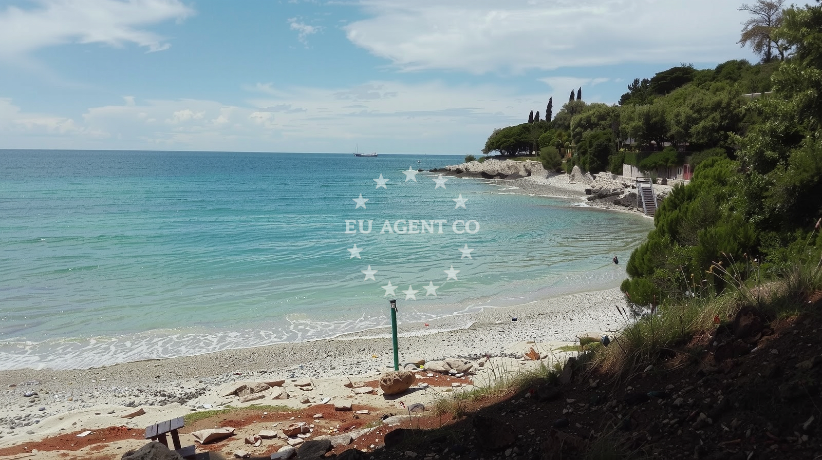 Additional view of Saccorgiana Cove in Verudela 3, Pula