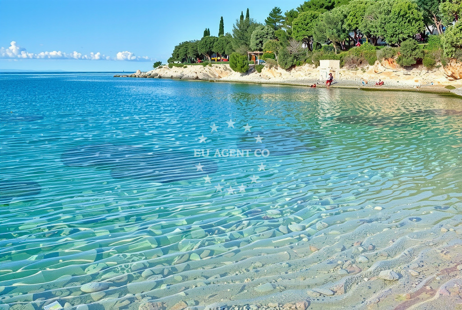 Additional view of Saccorgiana Cove in Verudela 3, Pula