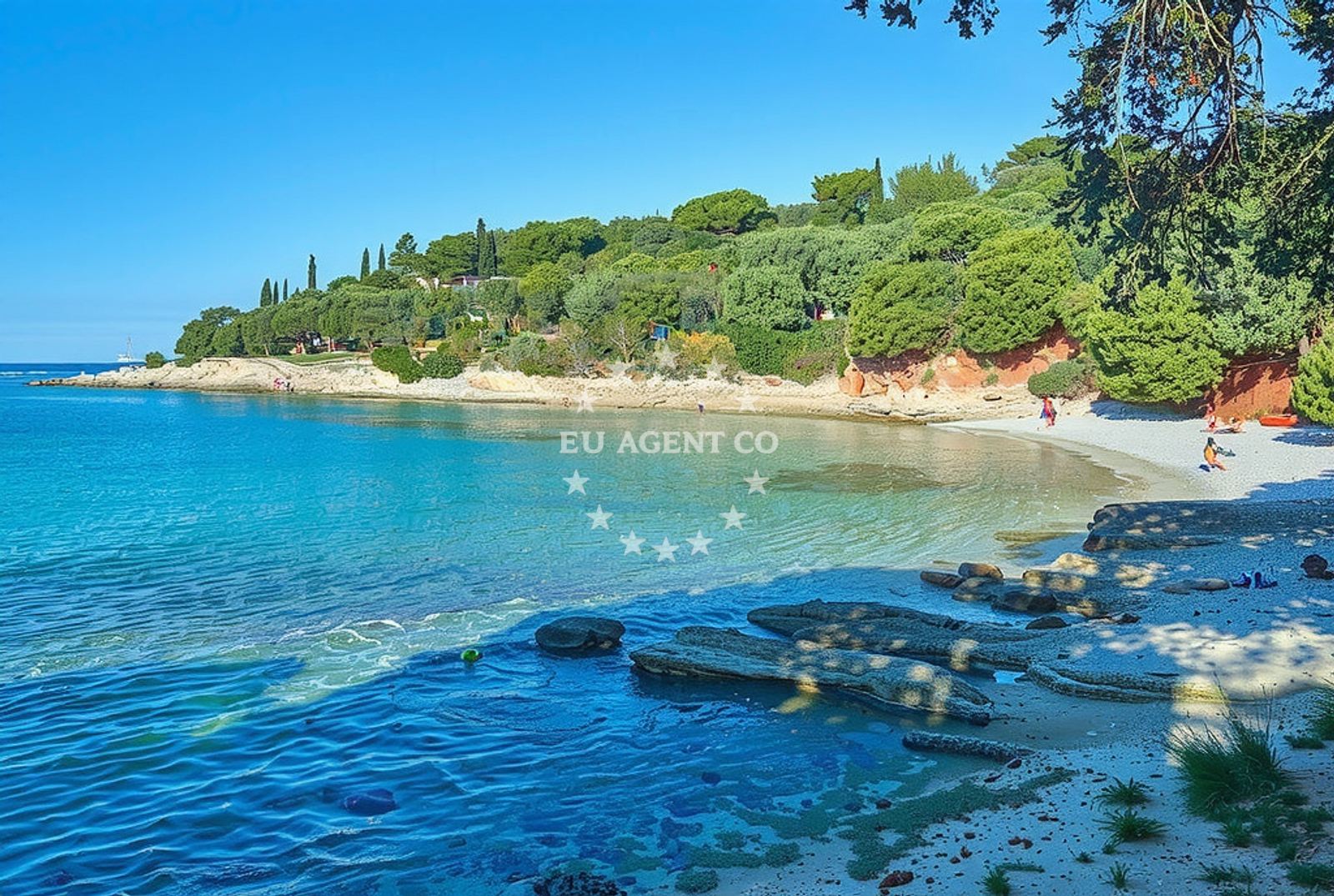 Additional view of Saccorgiana Cove in Verudela 3, Pula