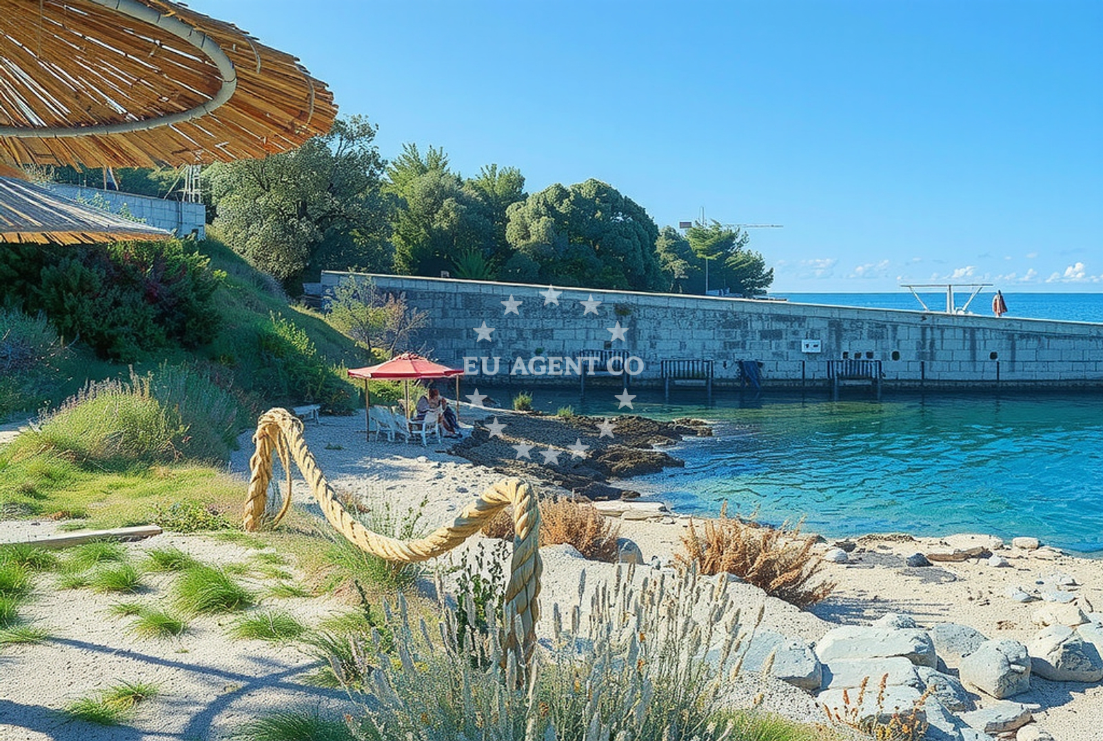 Additional view of Saccorgiana Cove in Verudela 3, Pula