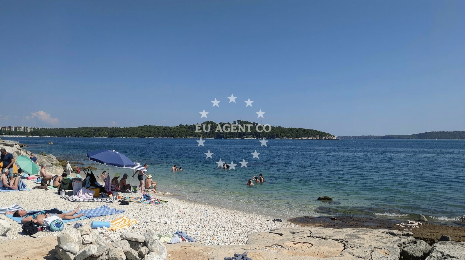 Additional view of Saint Jerolim Beach in Puntižela 79, Pula