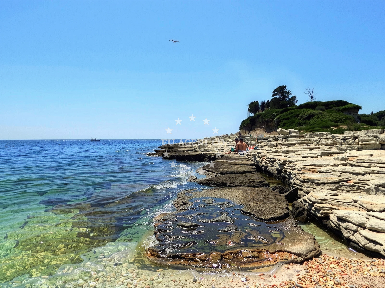 Additional view of Saint Jerolim Beach in Puntižela 79, Pula