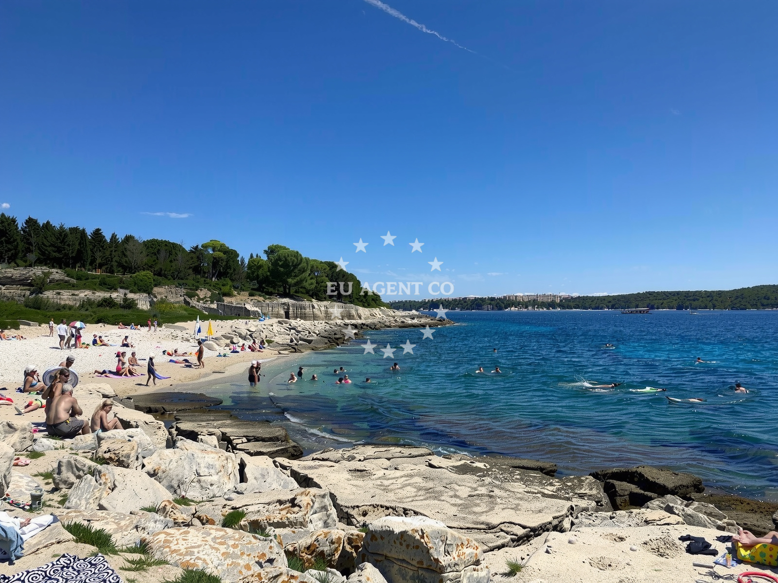 Additional view of Saint Jerolim Beach in Puntižela 79, Pula