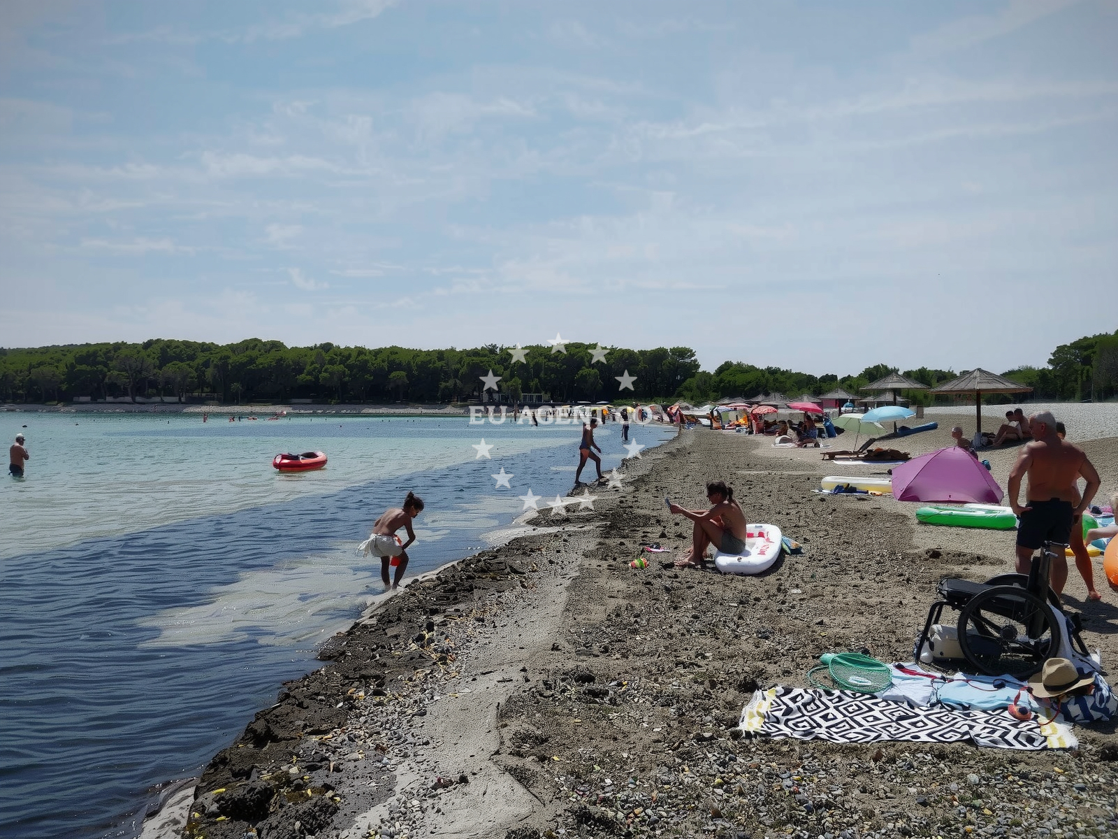 Additional view of Sakarun beach in Put Lučice 2, Verunić