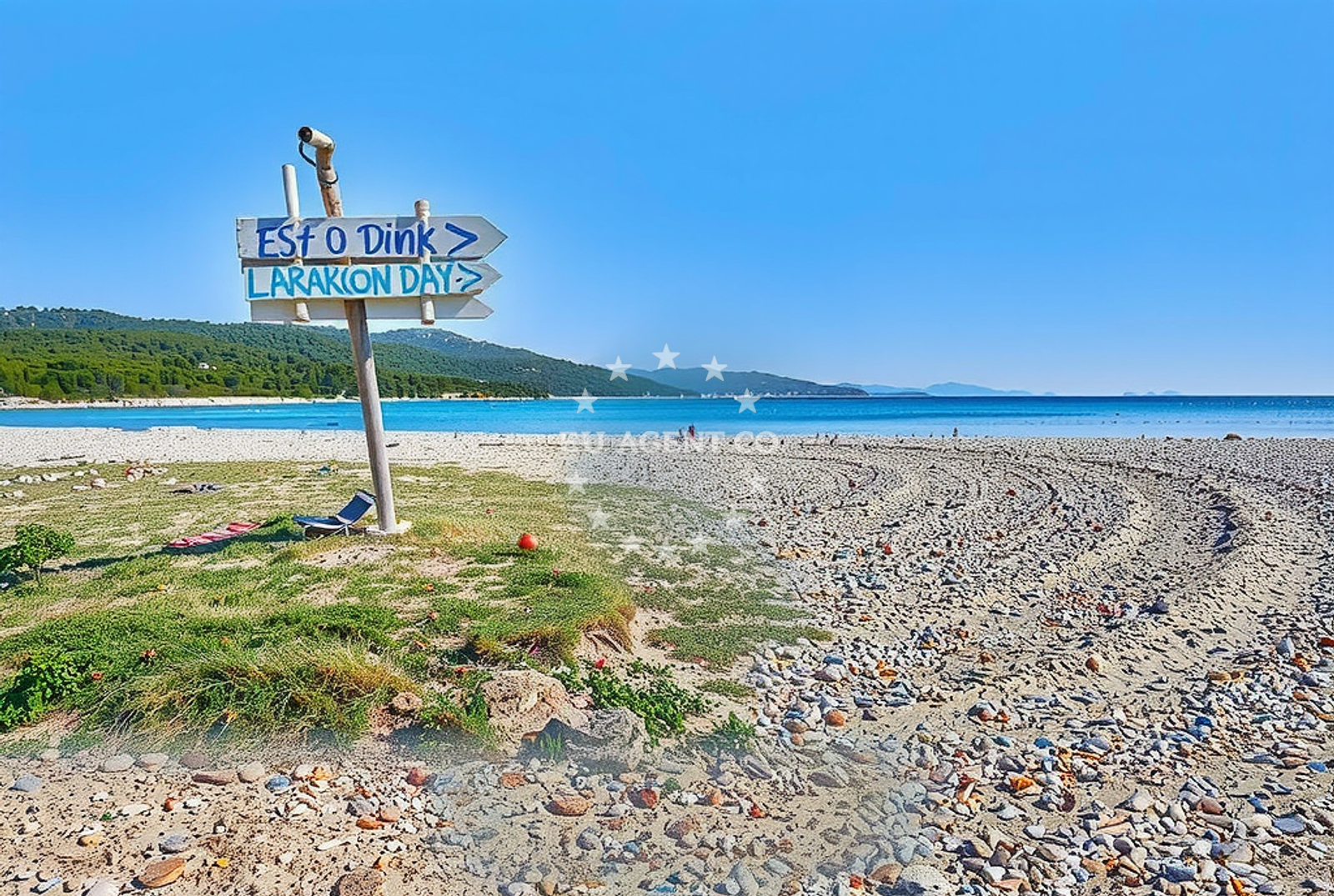 Additional view of Sakarun beach in Put Lučice 2, Verunić