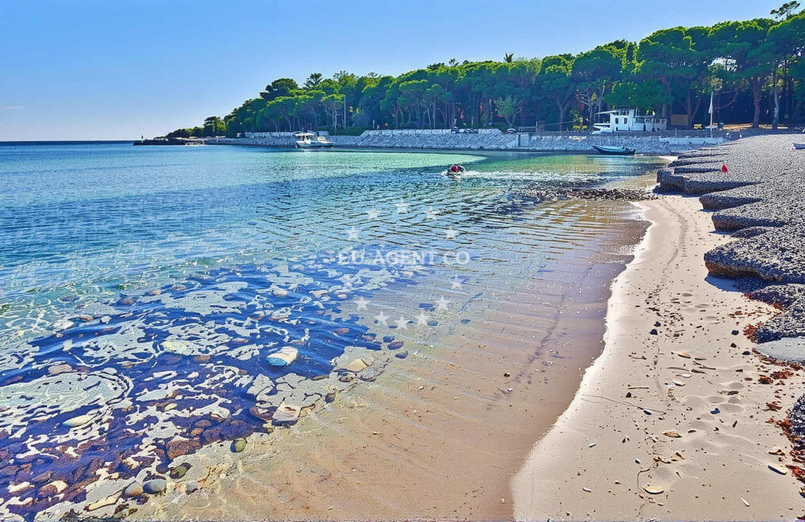 Additional view of Sakarun beach in Put Lučice 2, Verunić