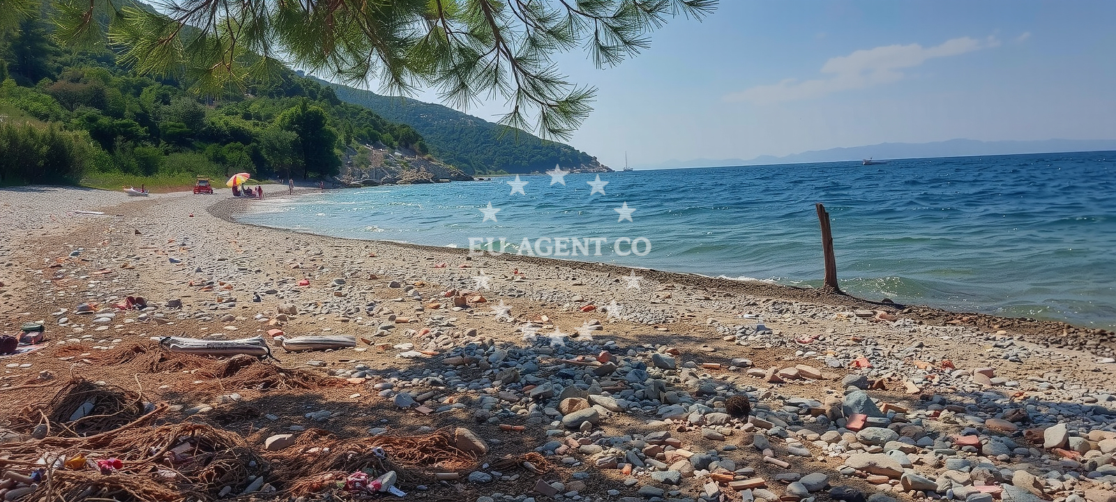 Additional view of Salpa beach in Stankovići 26, Orebić