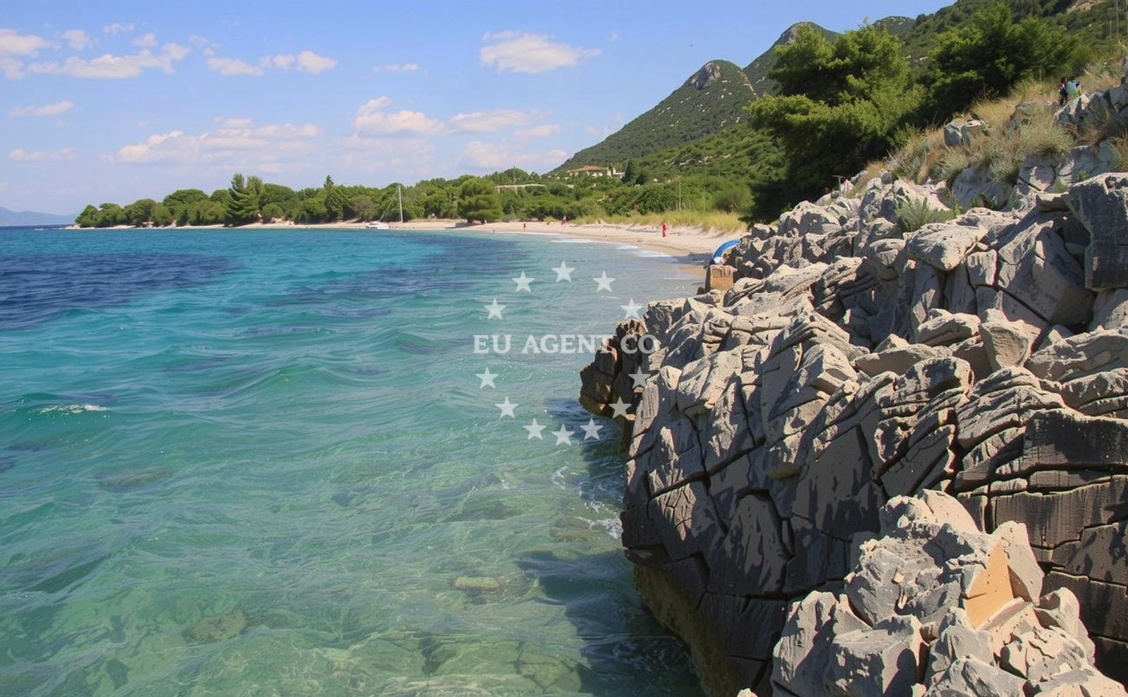 Additional view of Salpa beach in Stankovići 26, Orebić