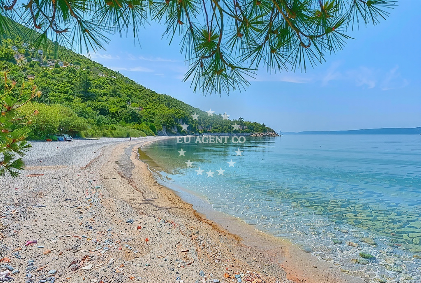 Additional view of Salpa beach in Stankovići 26, Orebić