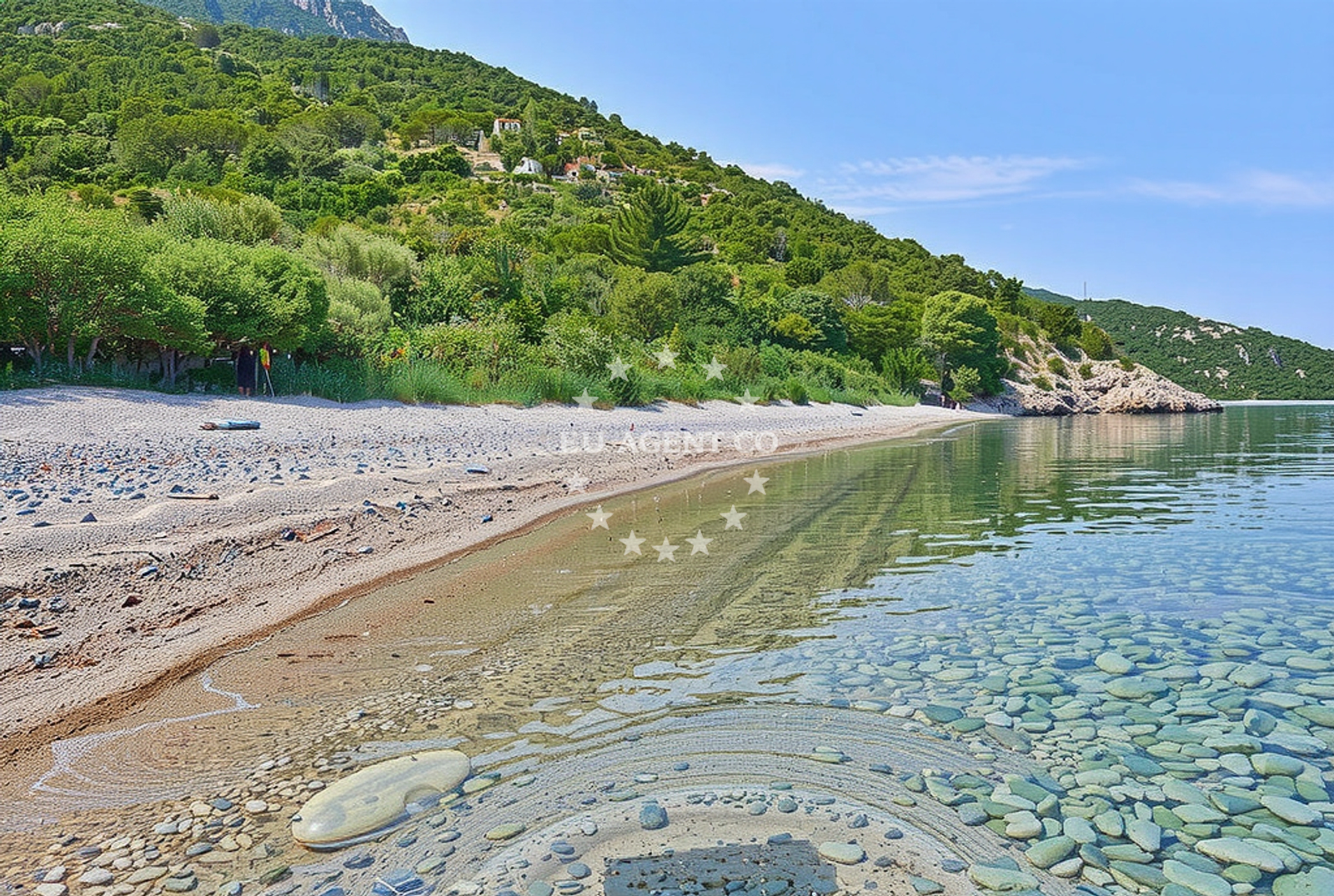 Additional view of Salpa beach in Stankovići 26, Orebić
