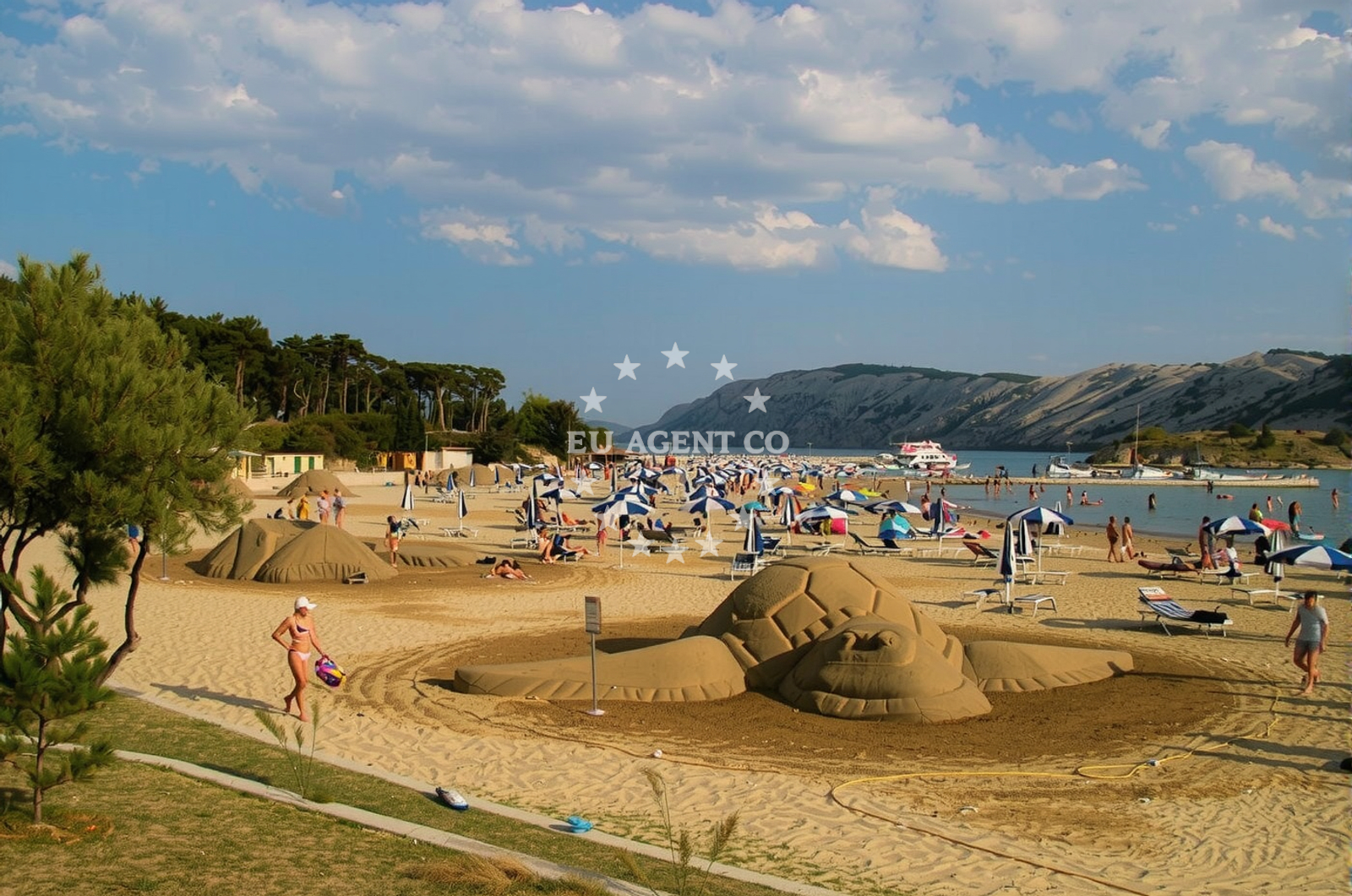 Additional view of San Marino beach in Lopar, Lopar