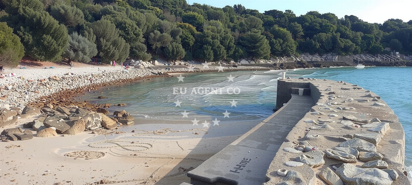 Additional view of Sand Beach Jurjevica in Gager 239A, Jakišnica