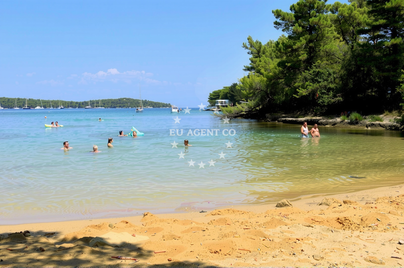 Overview of Sandy Beach, Vitarnja in Jelsa 1015B , Jelsa