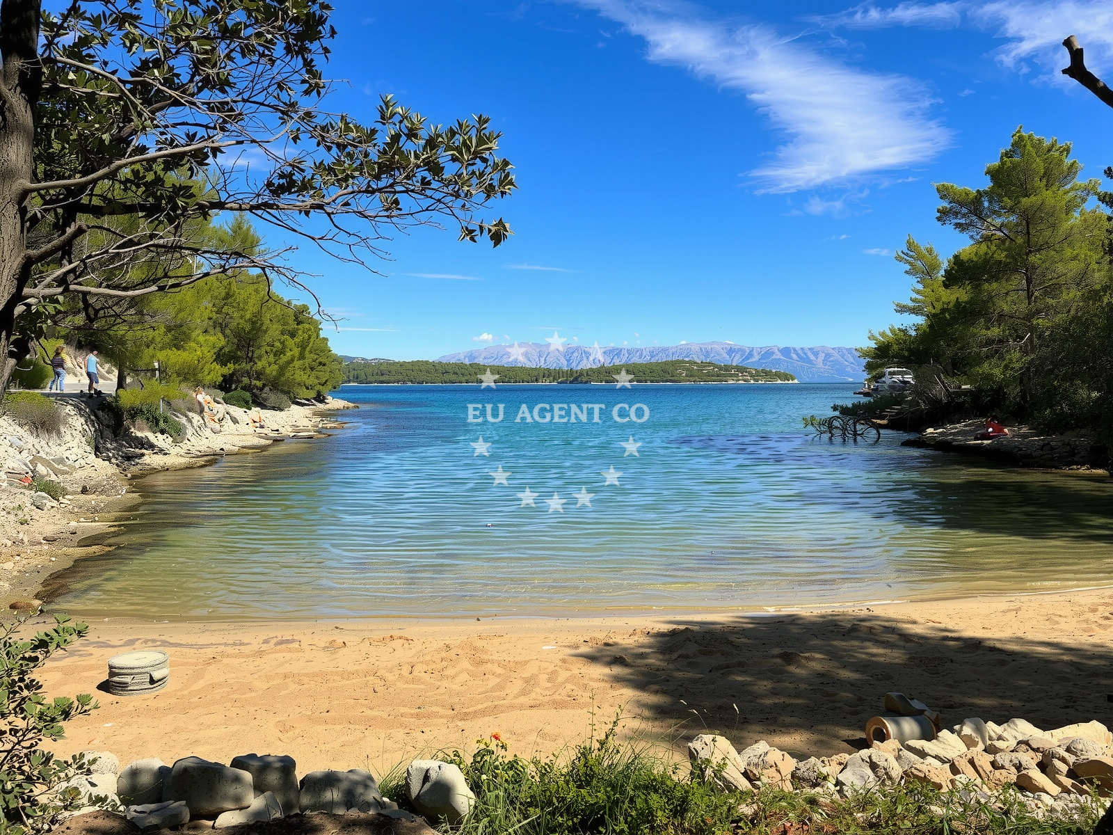 Beach facilities and surroundings at Sandy Beach, Vitarnja in Jelsa 1015B , Jelsa