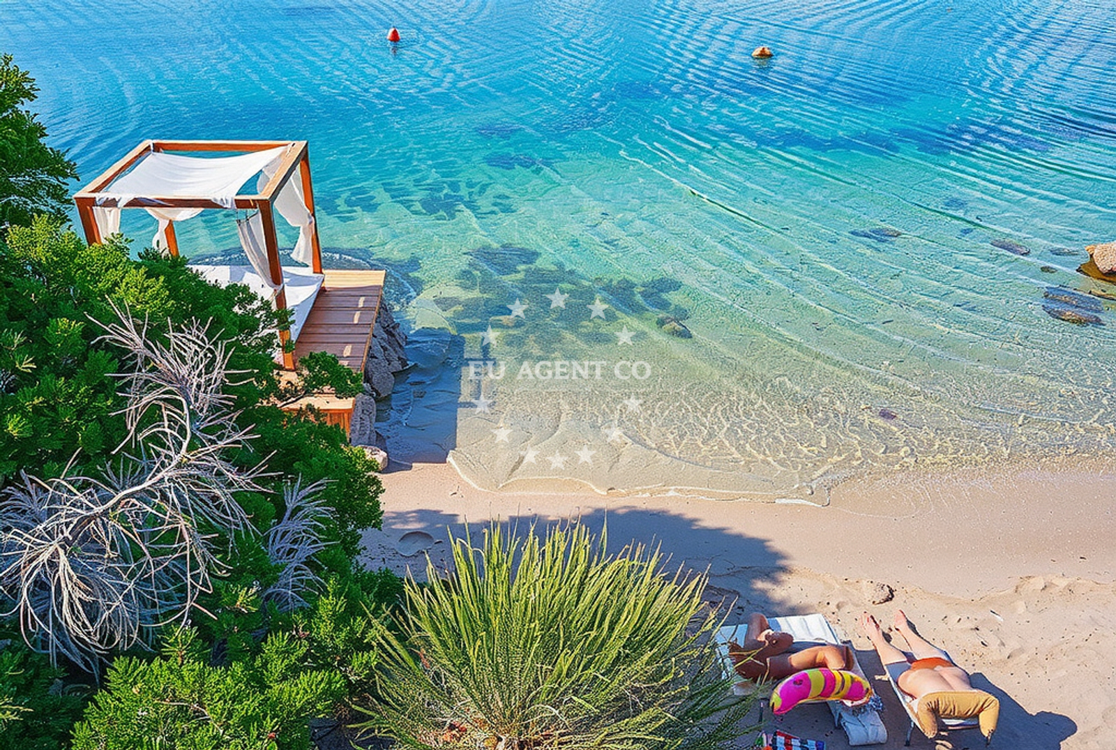 Additional view of Santos, Barbat na Rabu (Rab) Beach in Santos
