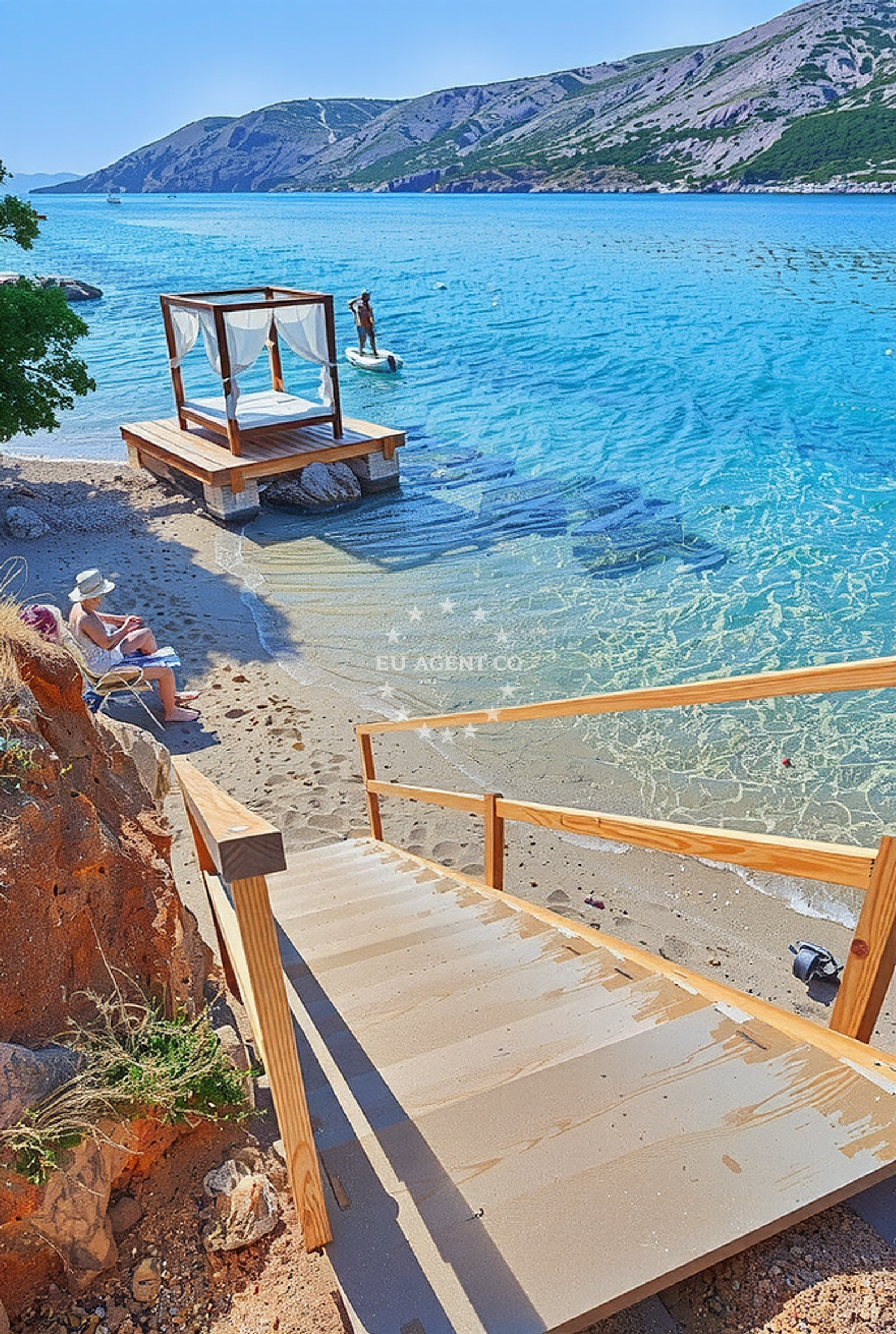 Additional view of Santos, Barbat na Rabu (Rab) Beach in Santos