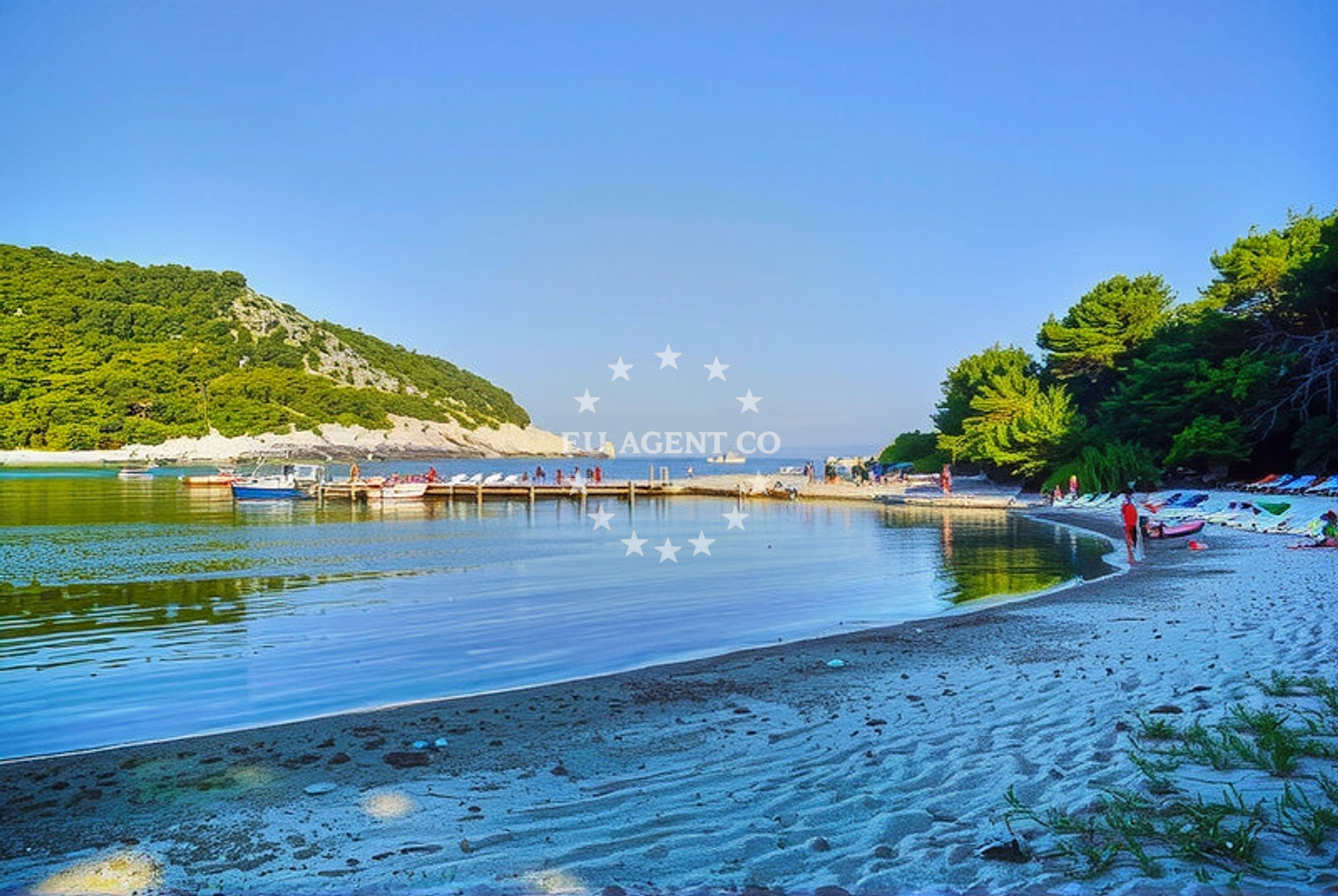 Sea and coastal view of Saplunara (Mljet): beaches and coves (3) in Saplunara (Mljet)