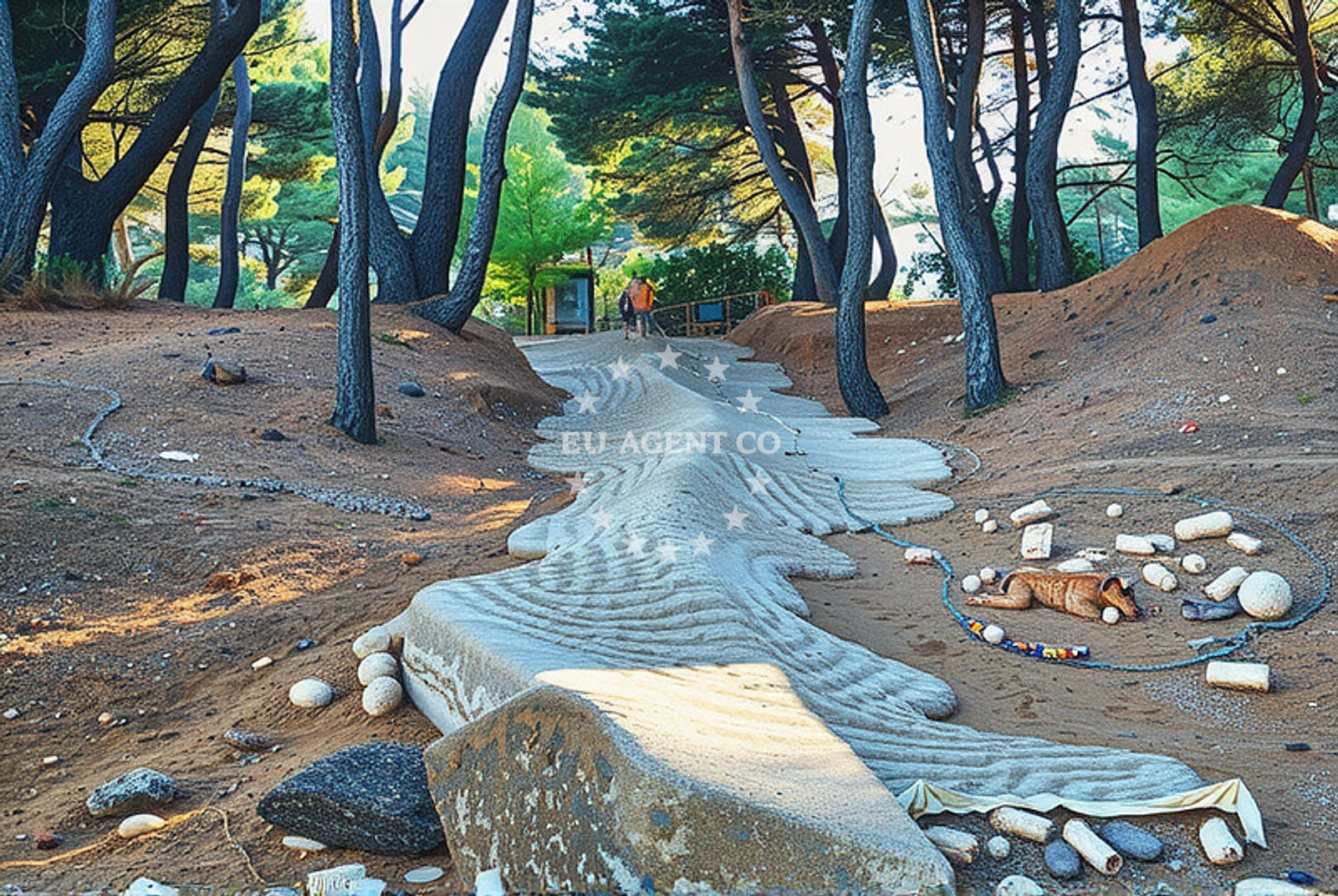 Beach facilities and surroundings at Saplunara (Mljet): beaches and coves (3) in Saplunara (Mljet)