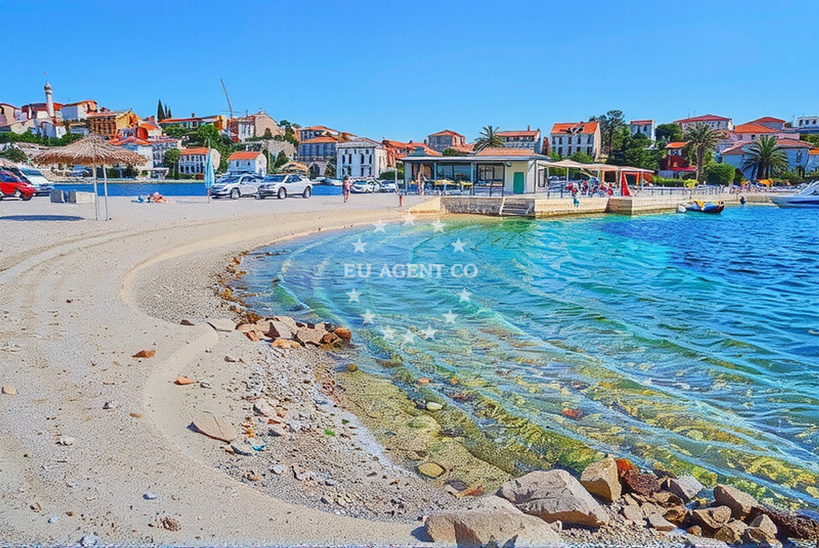 Additional view of Šašina sjever, Seget Vranjica Beach in Šašina sjever