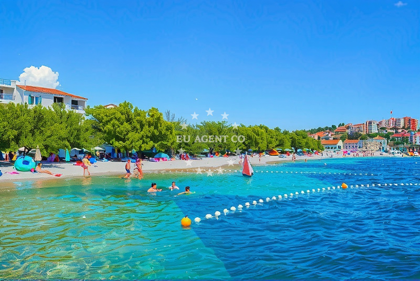 Additional view of Šašina sjever, Seget Vranjica Beach in Šašina sjever
