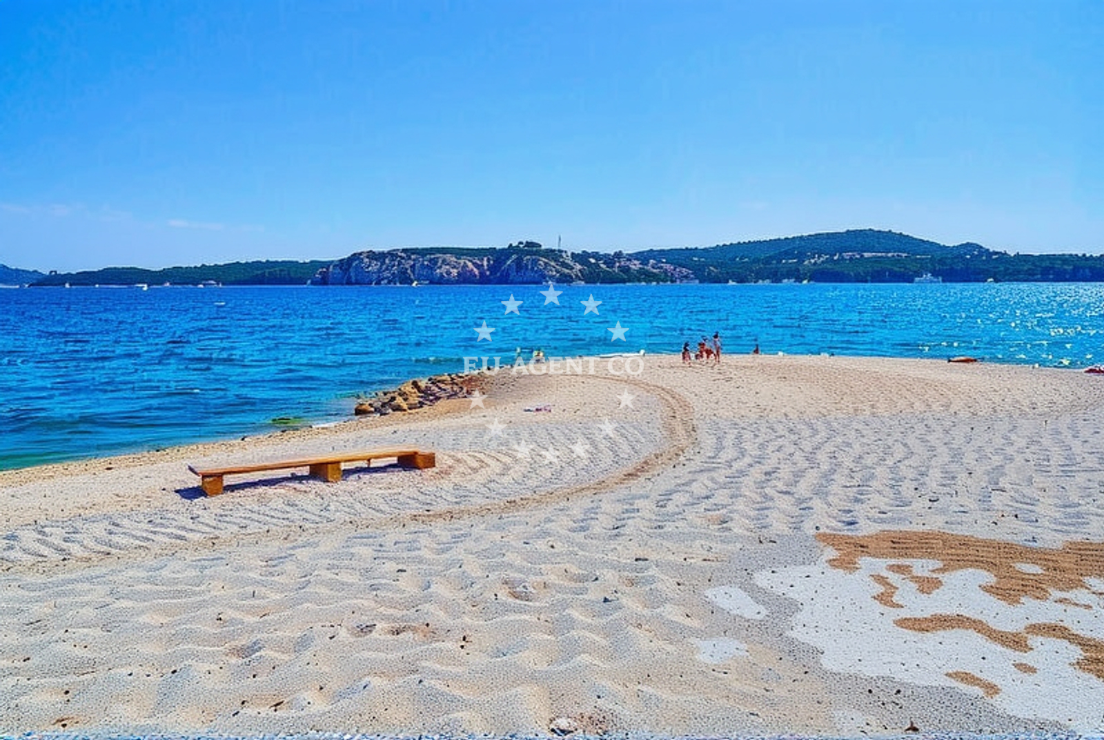 Additional view of Seget Donji, Seget Donji Beach in Seget Donji