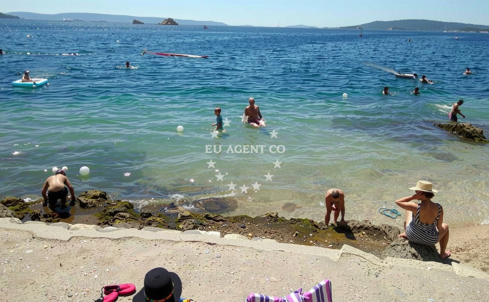 Additional view of Seget Vranjica beach in 2 Ulica Stjepana Radića, Seget Vranjica