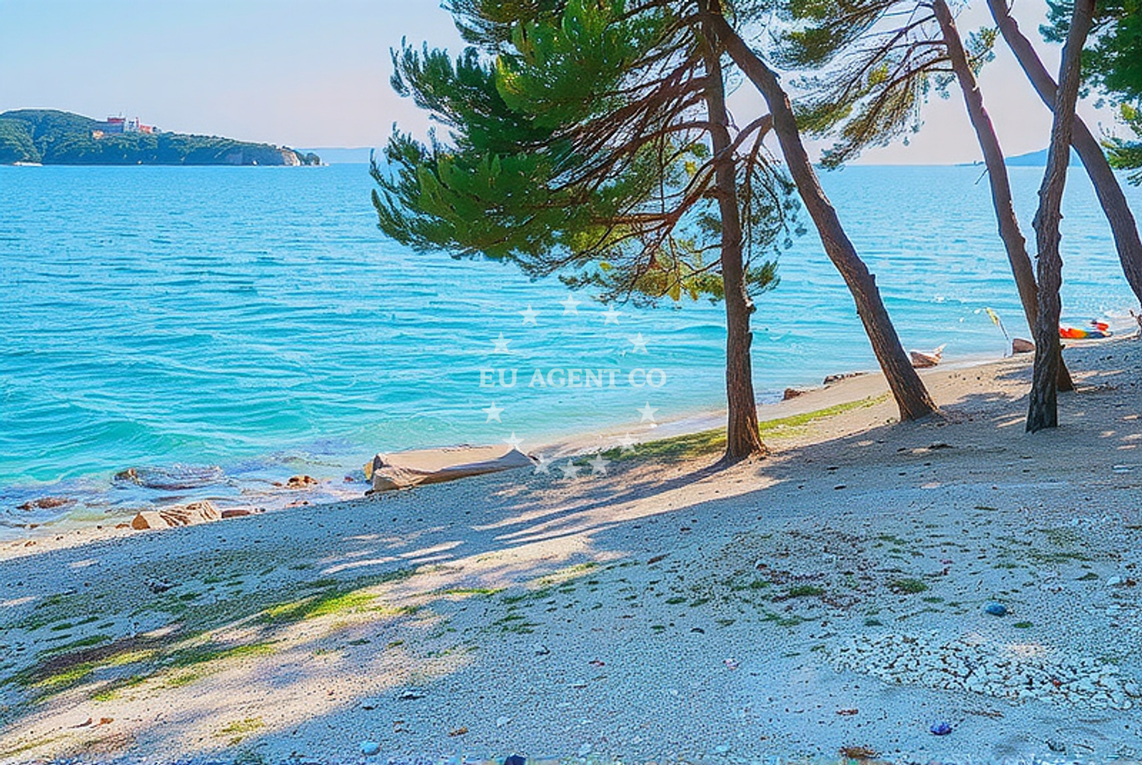 Shoreline and swimming area at Seget Vranjica: beaches and coves (6) in Seget Vranjica