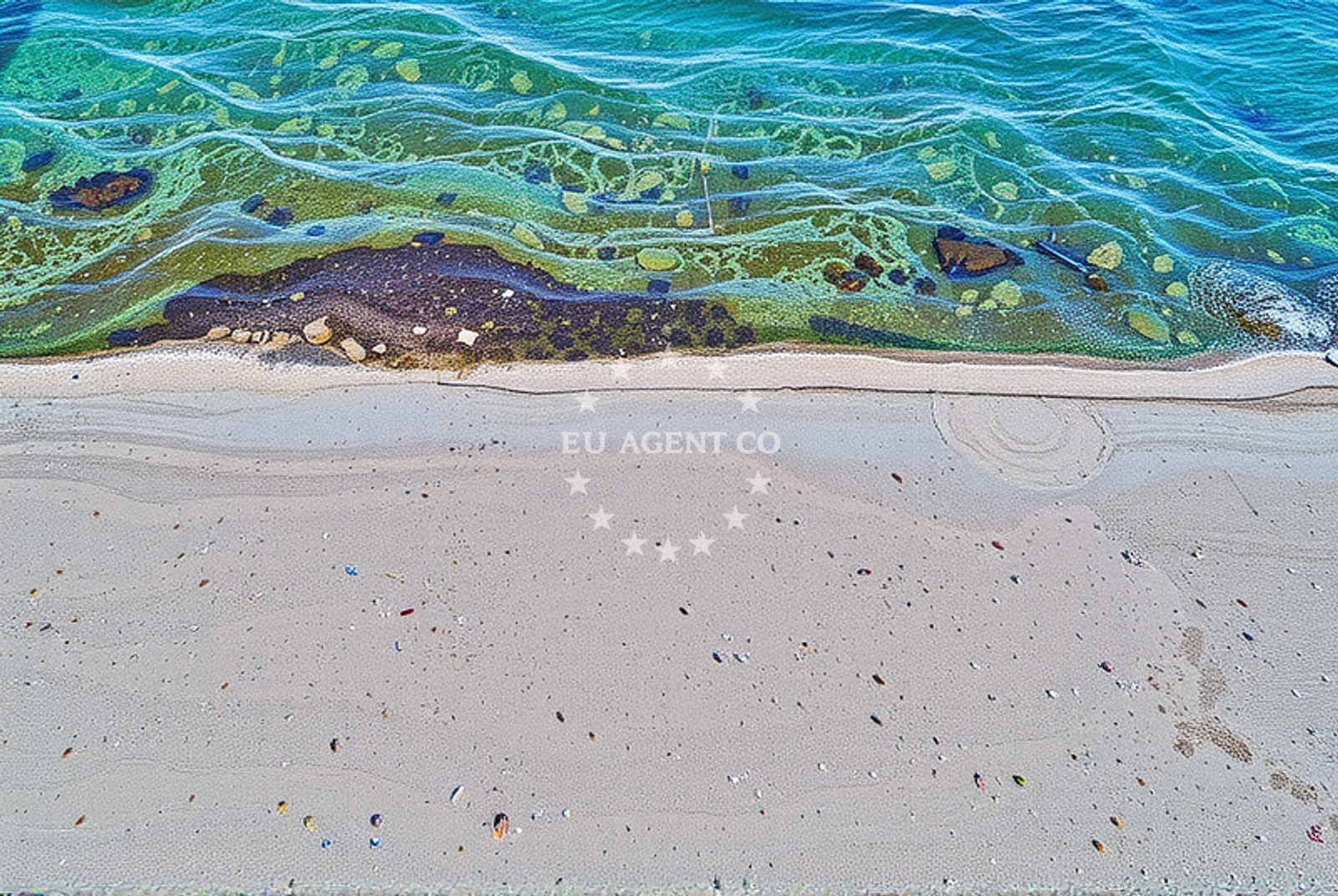 Sea and coastal view of Seget Vranjica: beaches and coves (6) in Seget Vranjica