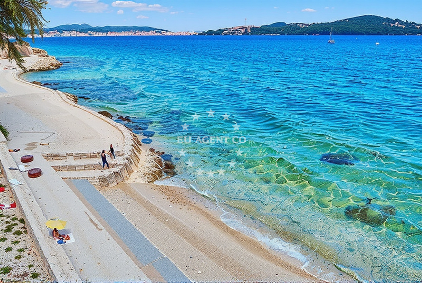 Additional view of Seget Vranjica: beaches and coves (6) in Seget Vranjica
