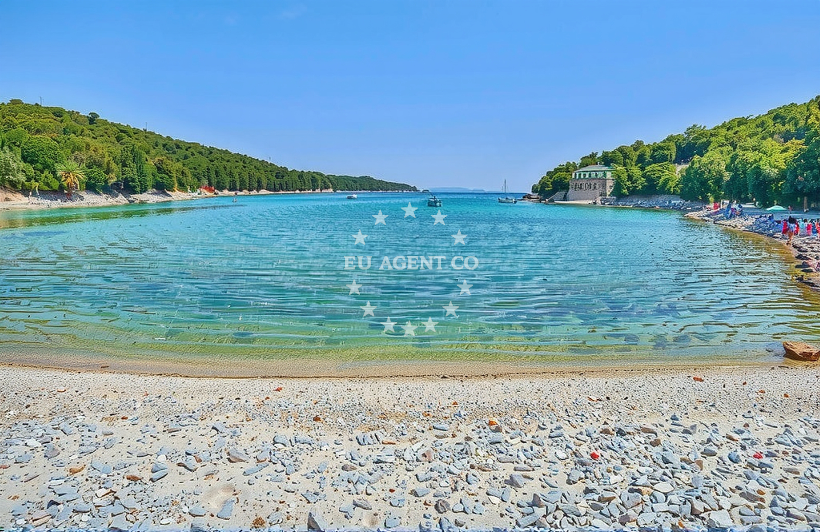 Overview of Šegotići: beaches and coves (3) in Šegotići