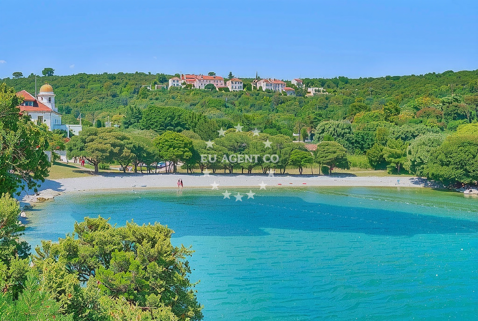 Shoreline and swimming area at Šegotići: beaches and coves (3) in Šegotići