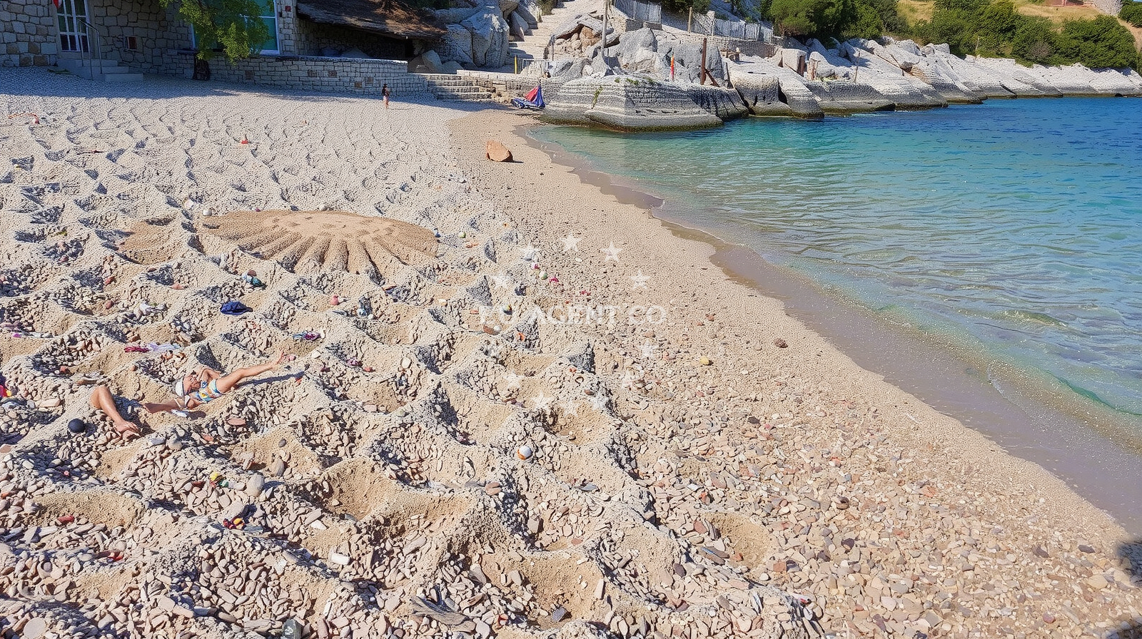 Additional view of Selca beach in Nakal 5, Selca