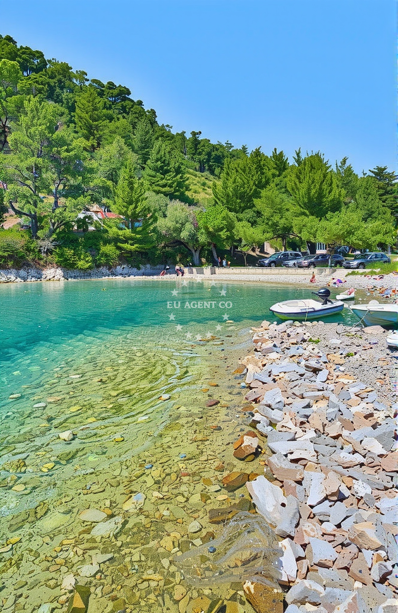 Additional view of Selca beach in , Bogomolje