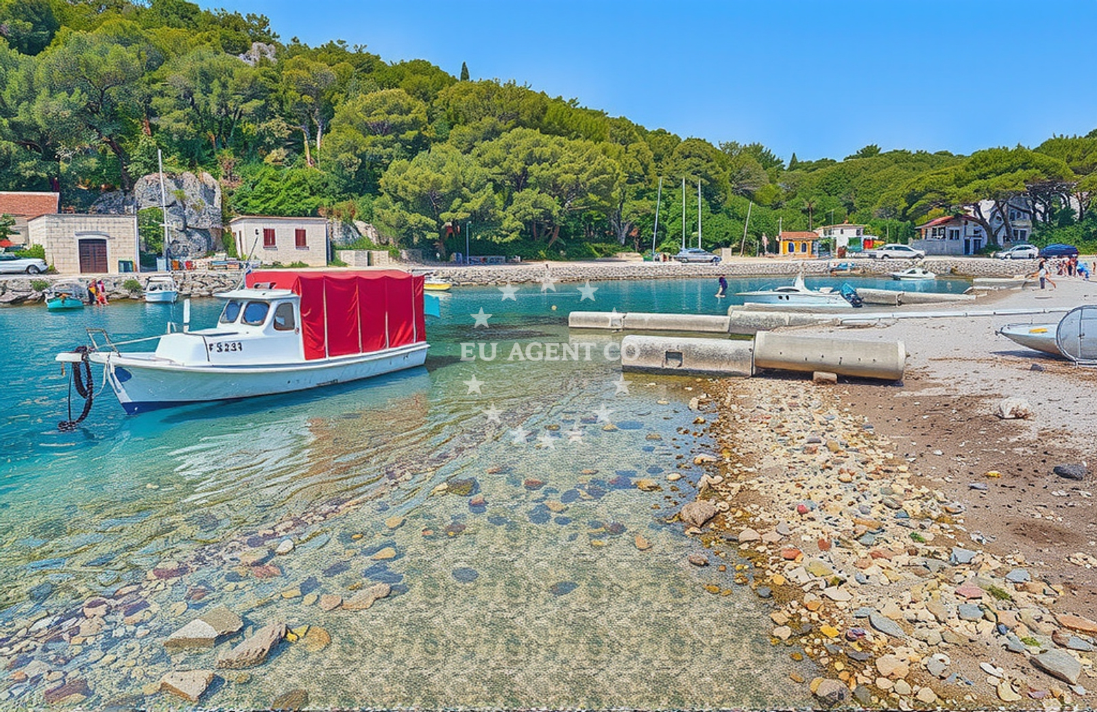 Additional view of Selca (Brač): beaches and coves (4) in Selca (Brač)